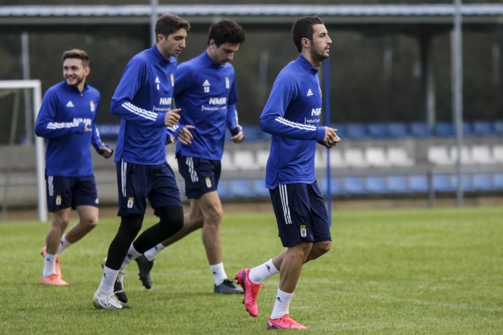 Entrenamiento del Oviedo