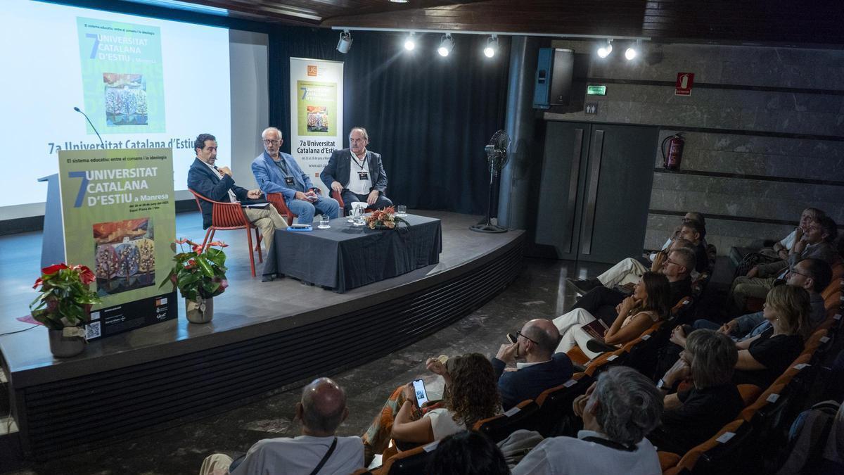 Sessió de la Universitat Catalana d'Estiu a Manresa en l'edició de l'any passat
