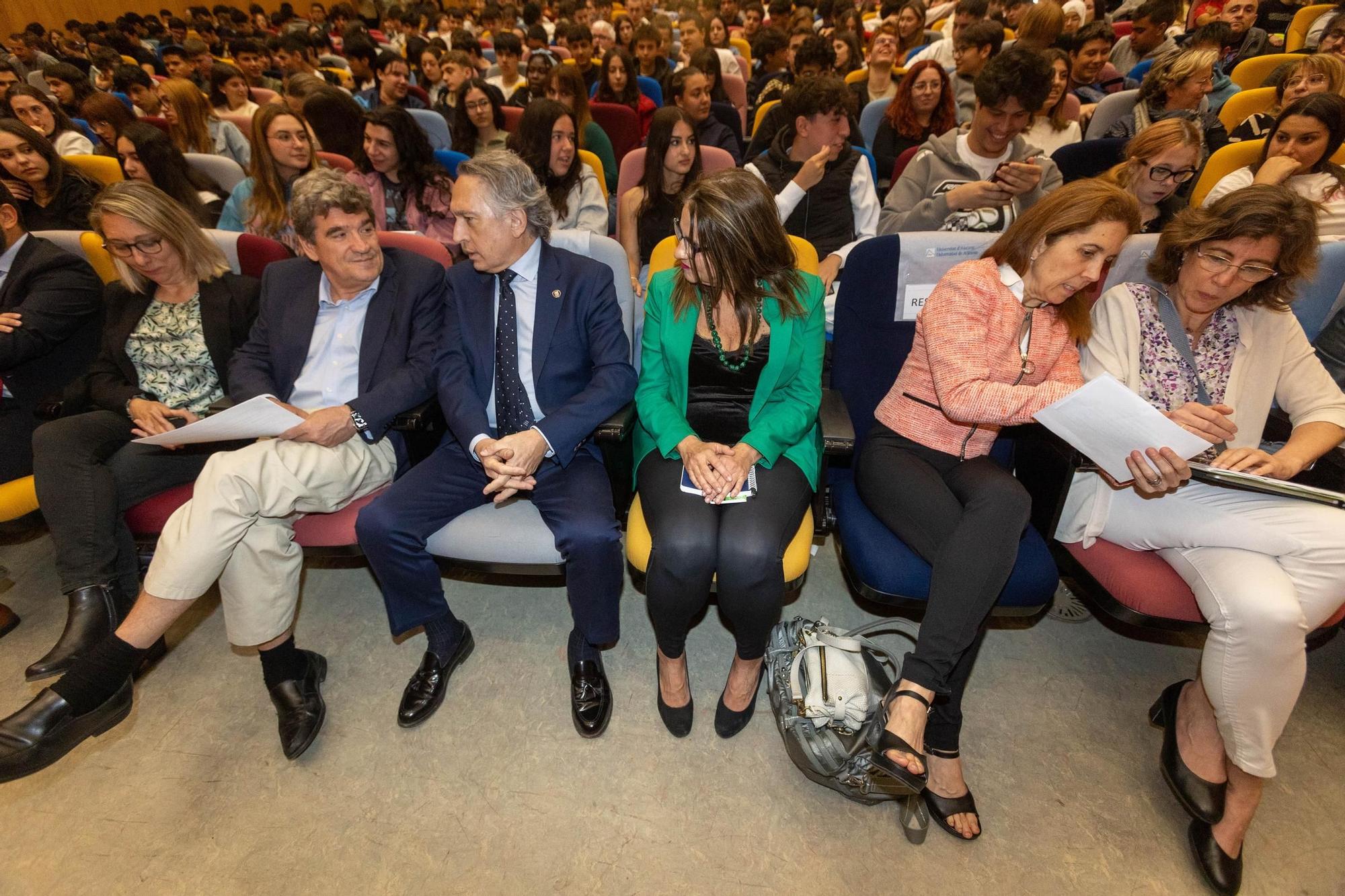 El ministro Escrivá a participado en un acto de la Fundación Ellis Alicante