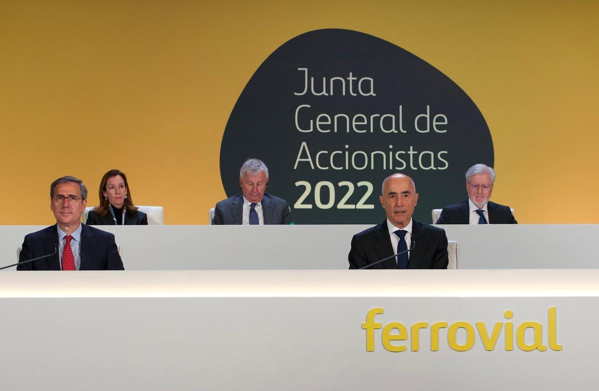 Archivo - Junta de accionistas de Ferrovial de 2022 Archivo - Junta de accionistas de Ferrovial de 2022