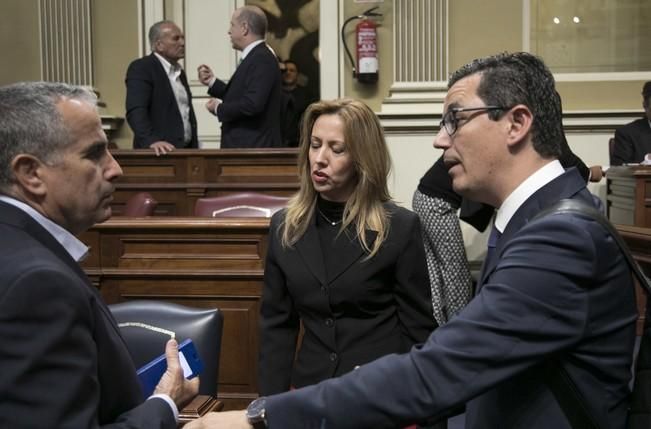 21/03/2017 POLÍTICA  debate de la nacionalidad celebrada en el parlamento de canarias con la intervención del presidente del gobierno Fernando Clavijo