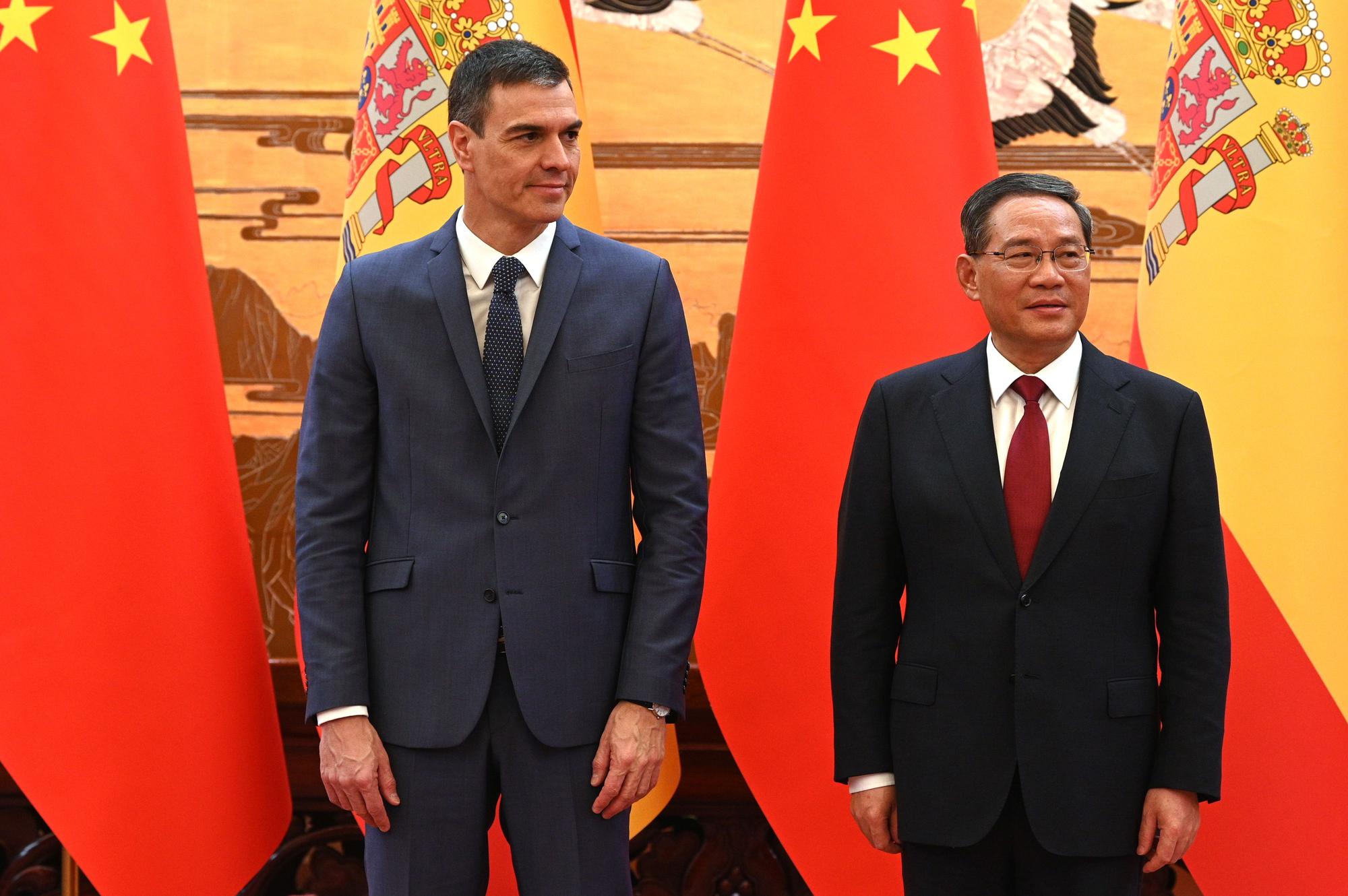 Visita del presidente español Pedro Sánchez a China