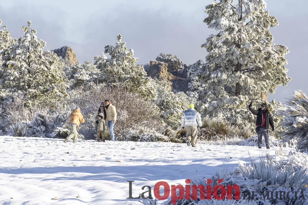 Descubre dónde queda acumulación de nieve en la Región de Murcia
