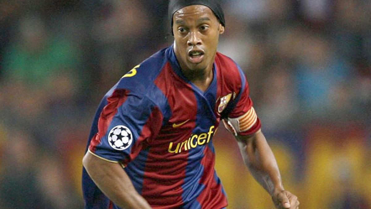Ronaldinho deslumbró al Cuadrado cuando era un niño