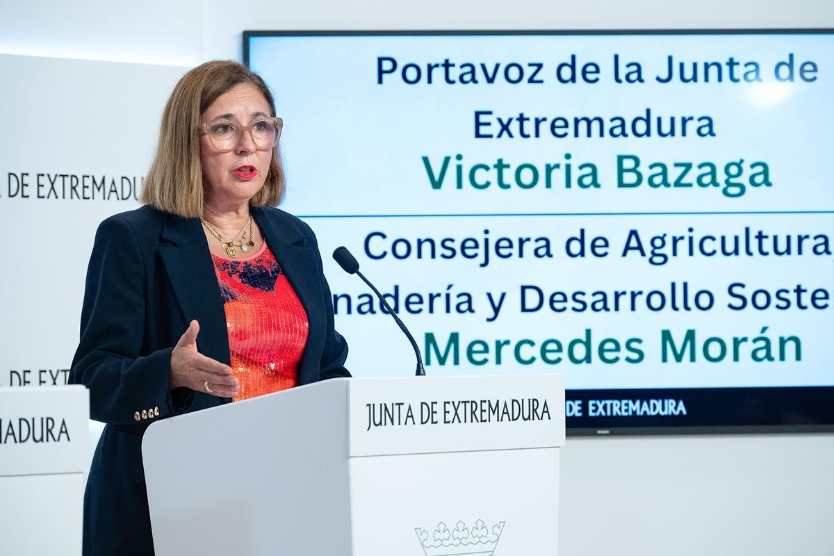 Mercedes Morán, consejera de Agricultura.