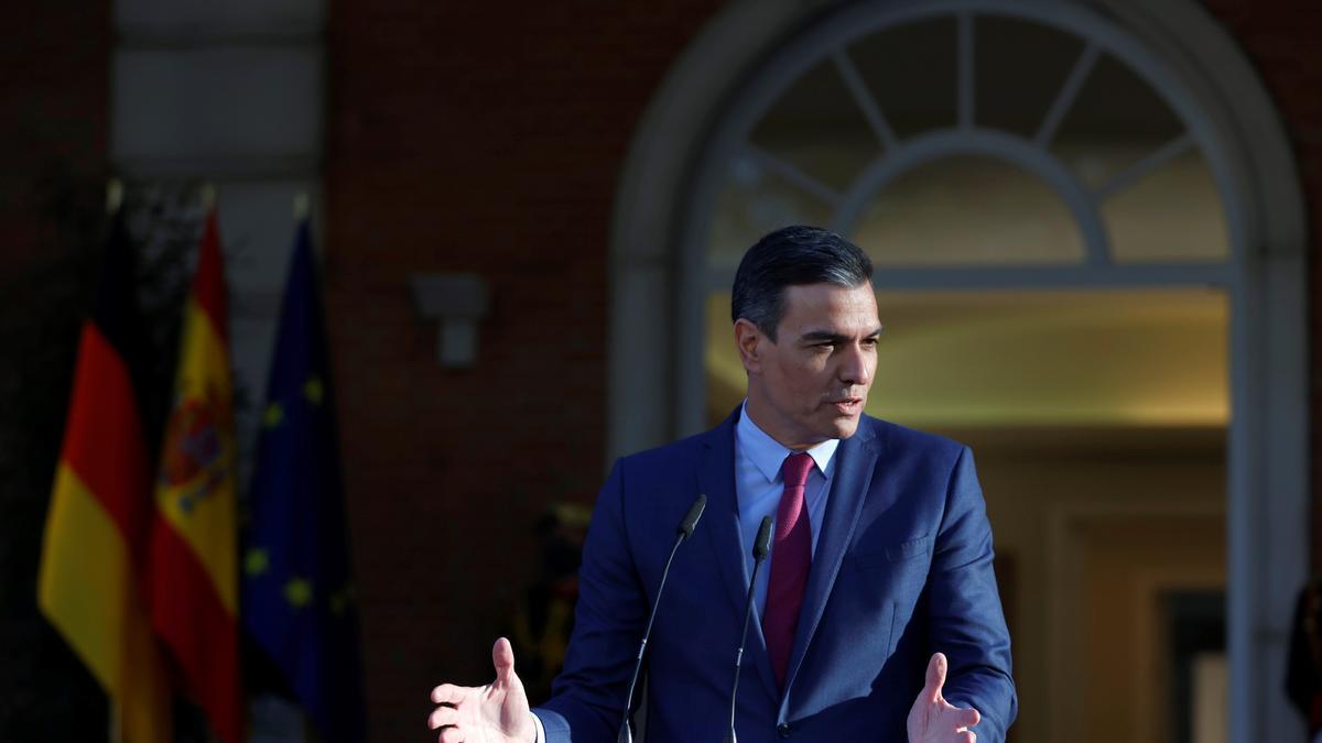 El presidente del Gobierno, Pedro Sánchez.