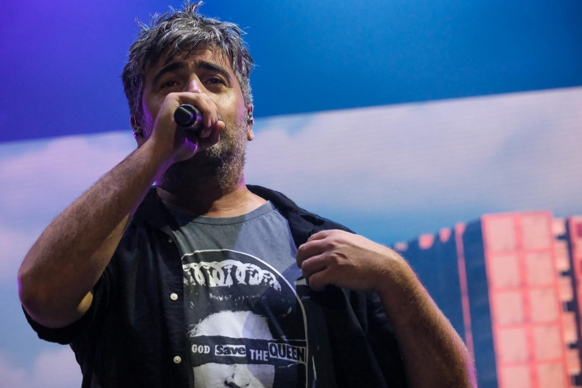 Momentos del concierto de los hermanos Muñoz (Estopa) en el recinto Marenostrum Fuengirola
