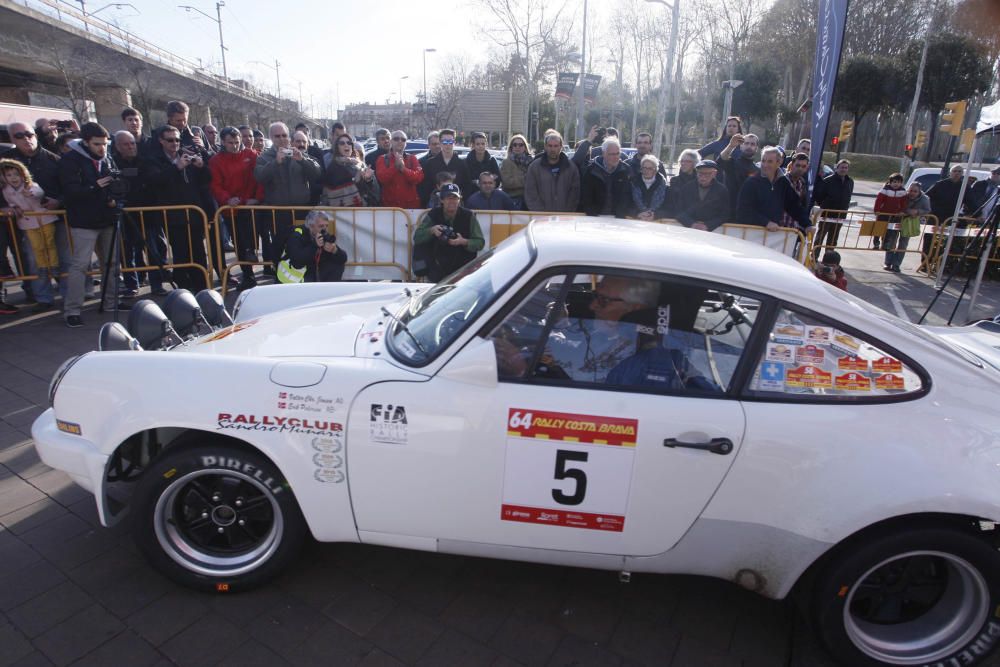 Espectaculars cotxes al Rally Costa Brava