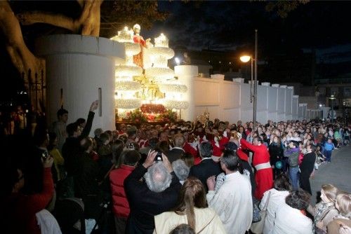 Procesión del traslado de los Apóstoles en Cartagena - Martes Santo