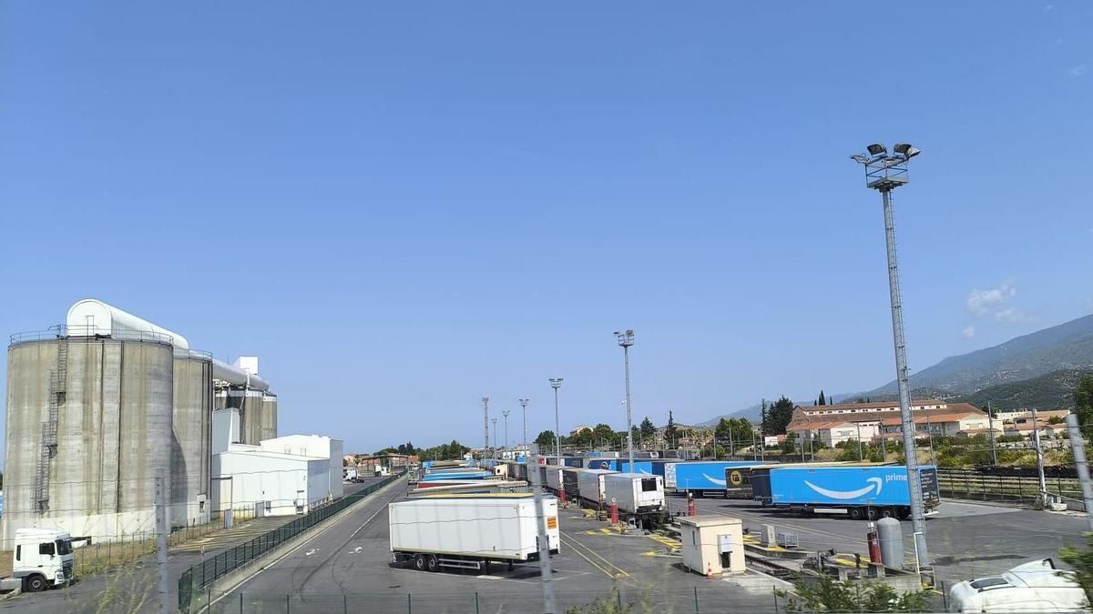 La plataforma logística ferroviària de Le Boulou.