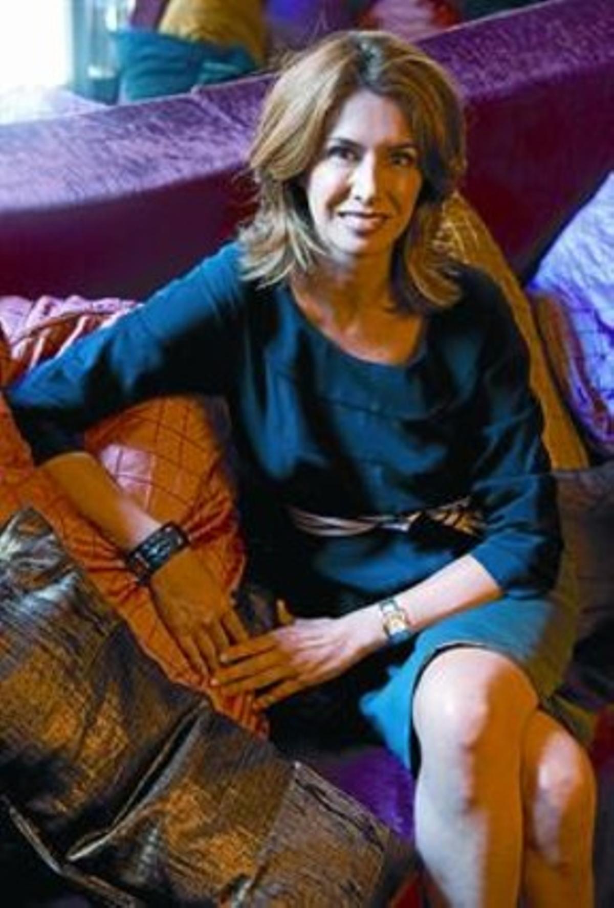 Ana García-Siñeriz, a l’hotel Casa Fuster de Barcelona. Ana García-Siñeriz, a l’hotel Casa Fuster de Barcelona.