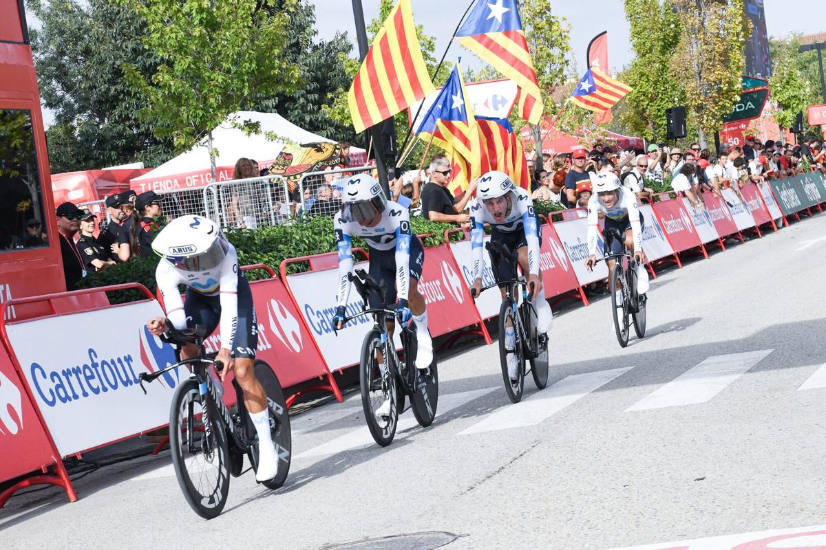 La etapa 5 de la Vuelta, en imágenes