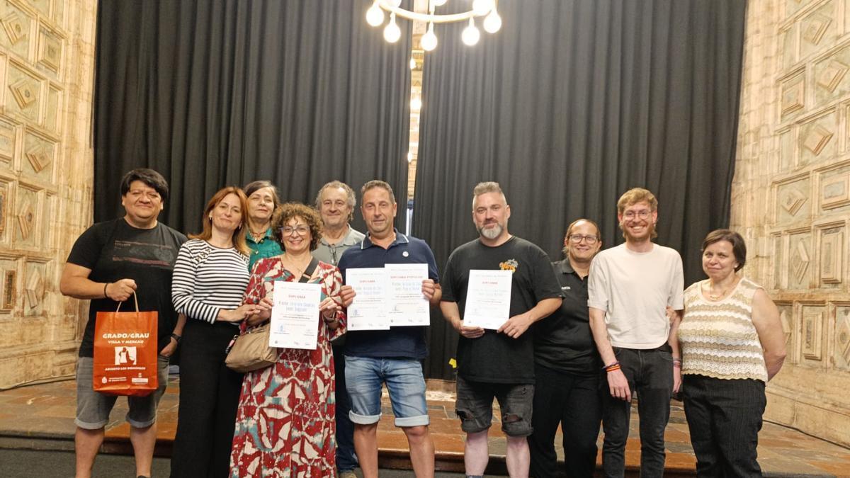 Los ganadores de la pasada edición del certamen.