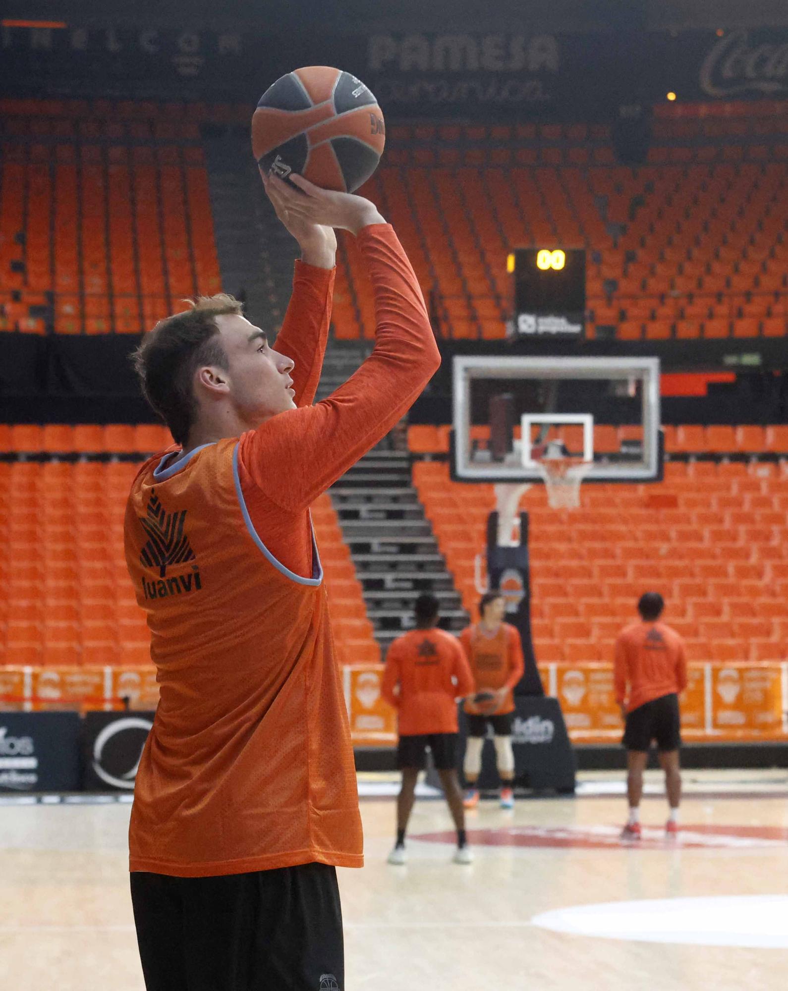 Entrenamiento Valencia Basket Club