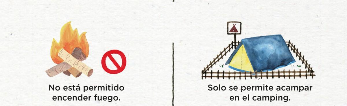 Prohibiciones en las islas Cíes.