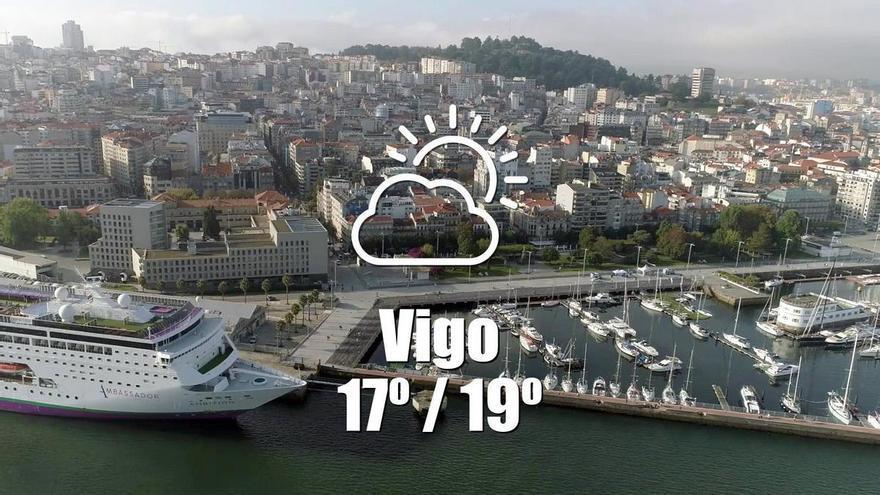 El tiempo en Vigo: previsión meteorológica para hoy, jueves 28 de mayo