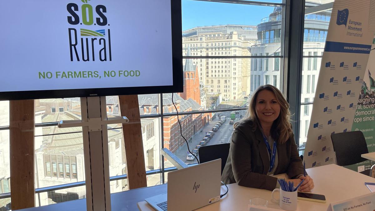 SOS Rural alerta en Bruselas de que la mala alimentación enferma a los europeos y hunde a nuestros agricultores