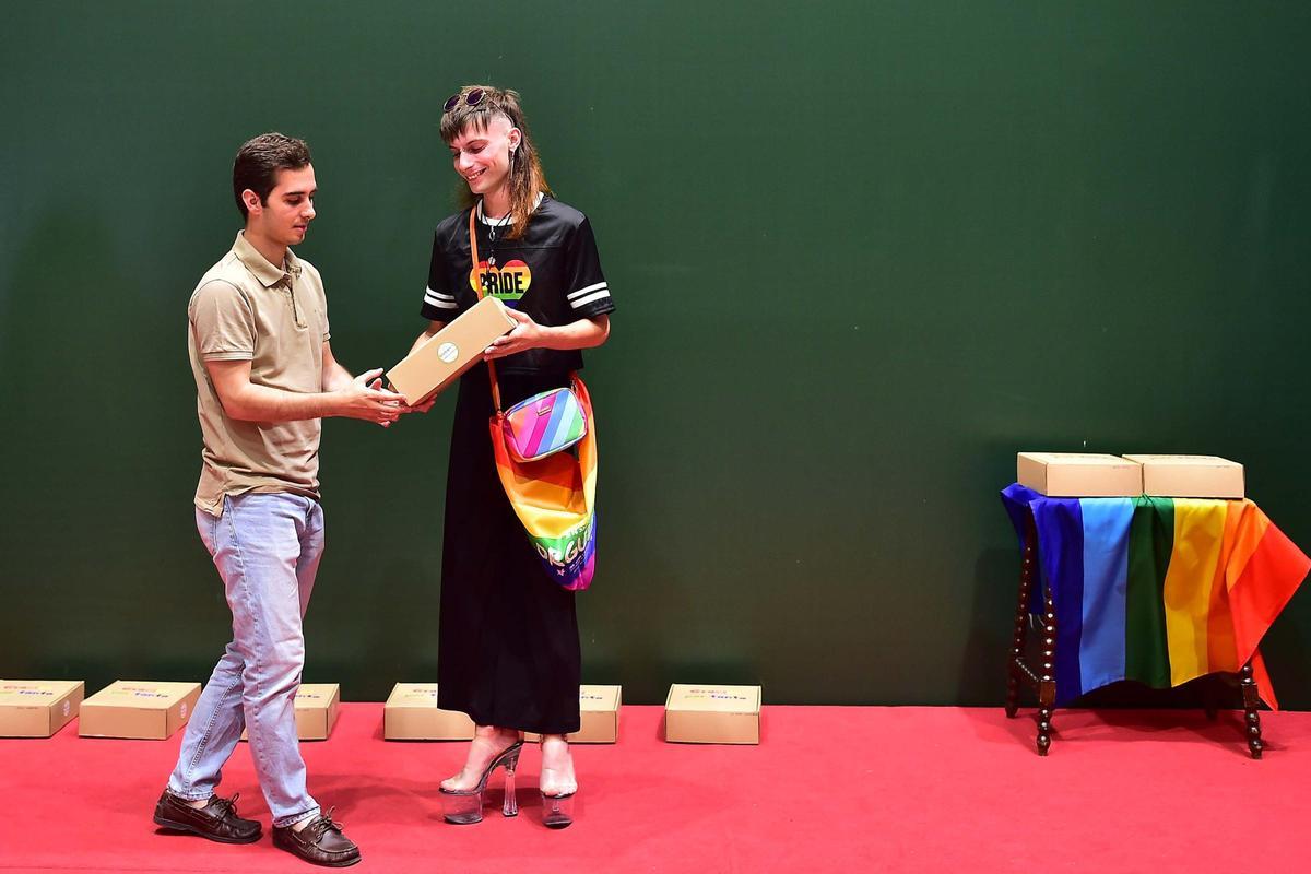 Fotogalería | Acto institucional del Orgullo LGBTI+ en Plasencia