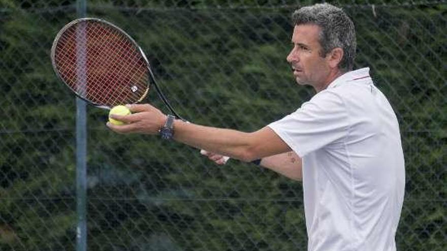 Roberto Rodríguez, ayer, en la final del torneo. // Enzo Sarmiento