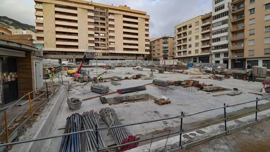 Avanzan las obras de la Rosaleda para recuperar la zona verde