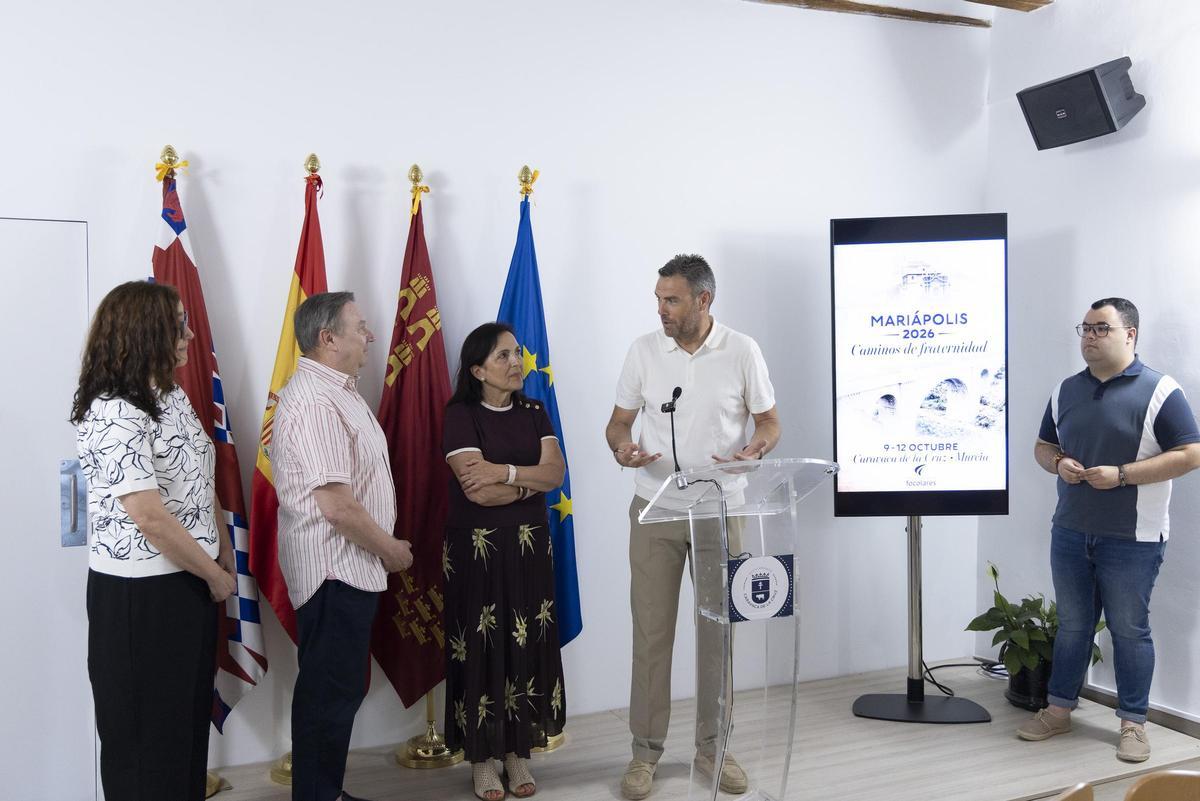 Presentación de la Mariápolis del movimiento de los Focolares en Caravaca
