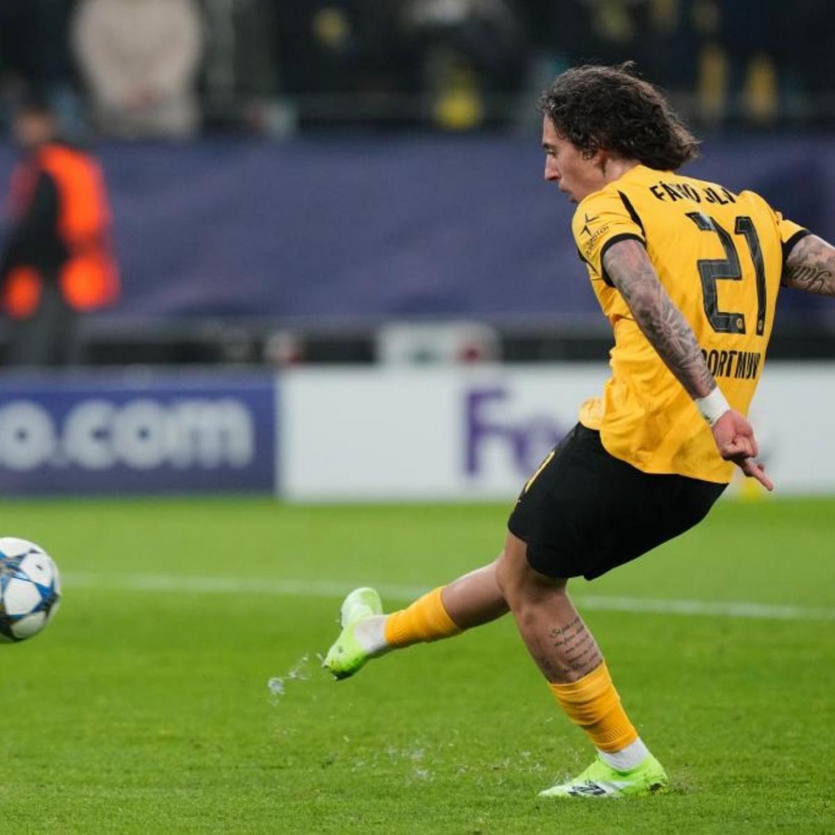 Fabio Silva, con el Dortmund.