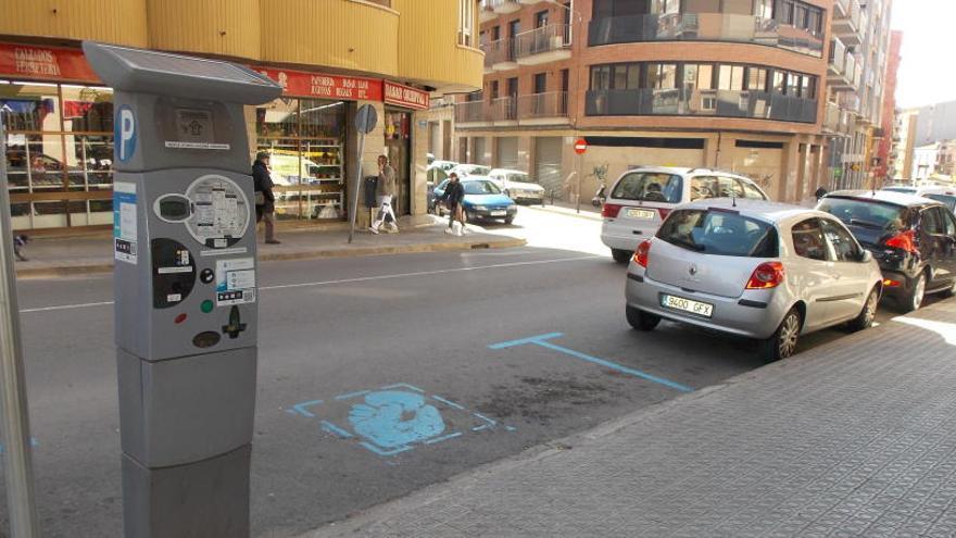 L&#039;espai de zona blava gairebé es duplicarà a Manresa.