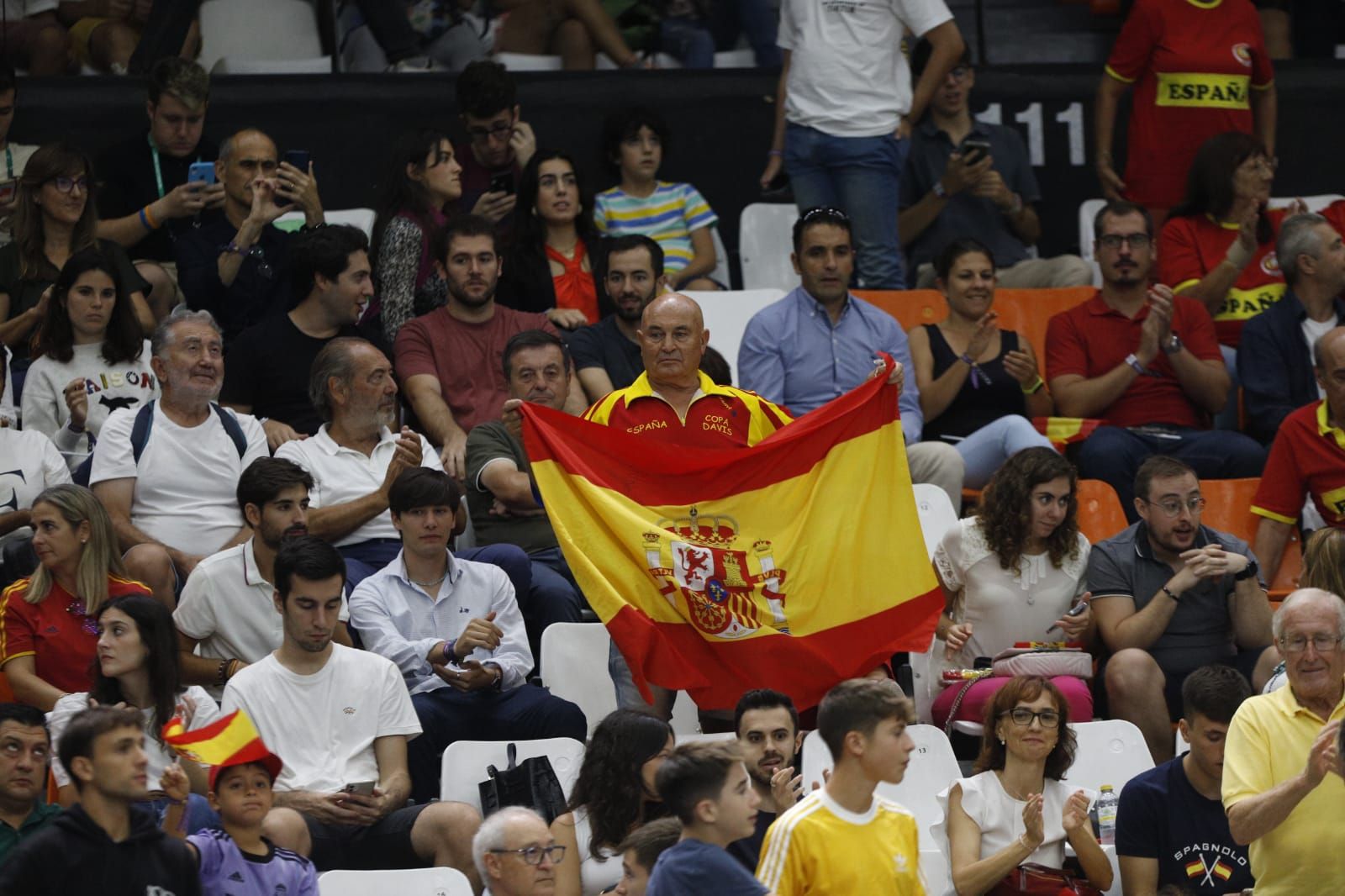 Los rostros conocidos para ver la última jornada de la Copa Davis en València