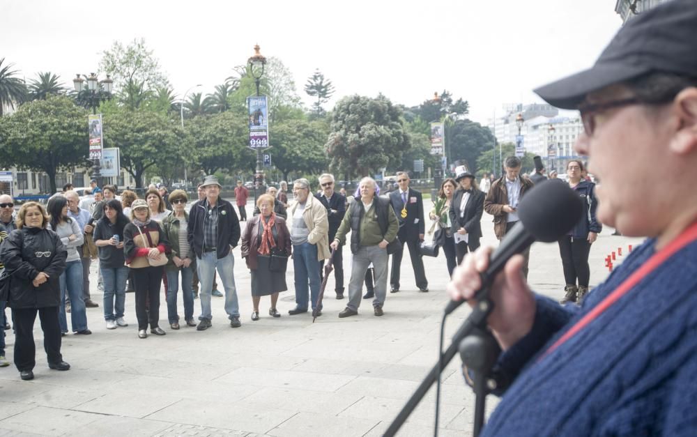 Concentración en contra de privatizar la sanidad