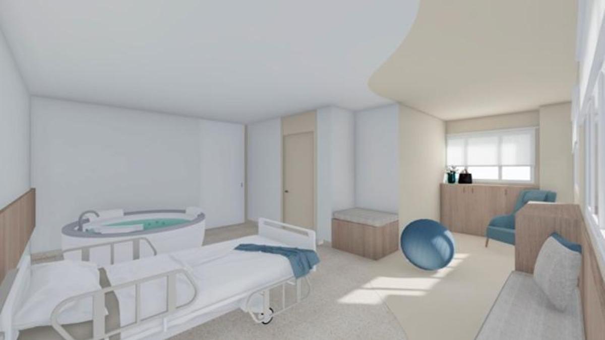 Las obras de reforma del paritorio del Departamento de Salud de Castelló superan los 461.816,13 euros sin impuestos.