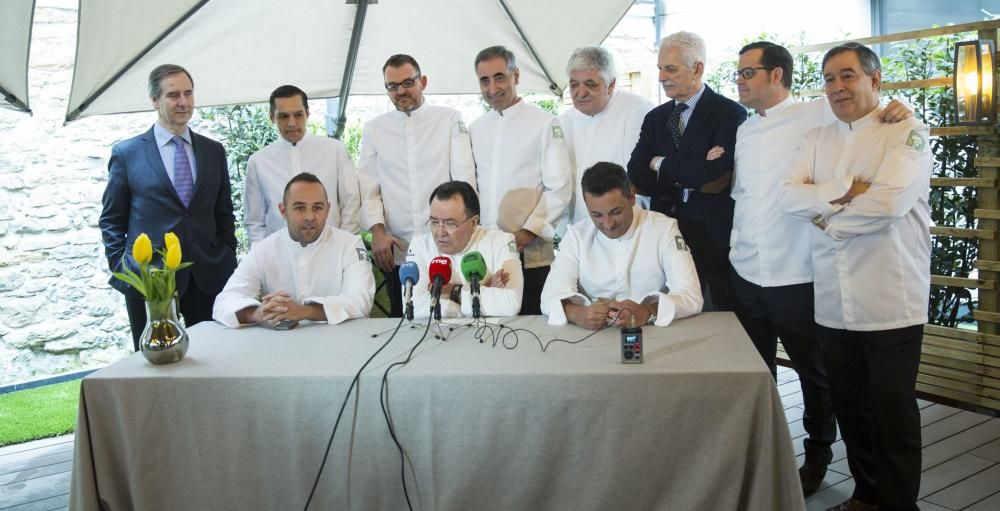 Restaurantes de Fomento de la Cocina Asturiana en rueda de prensa