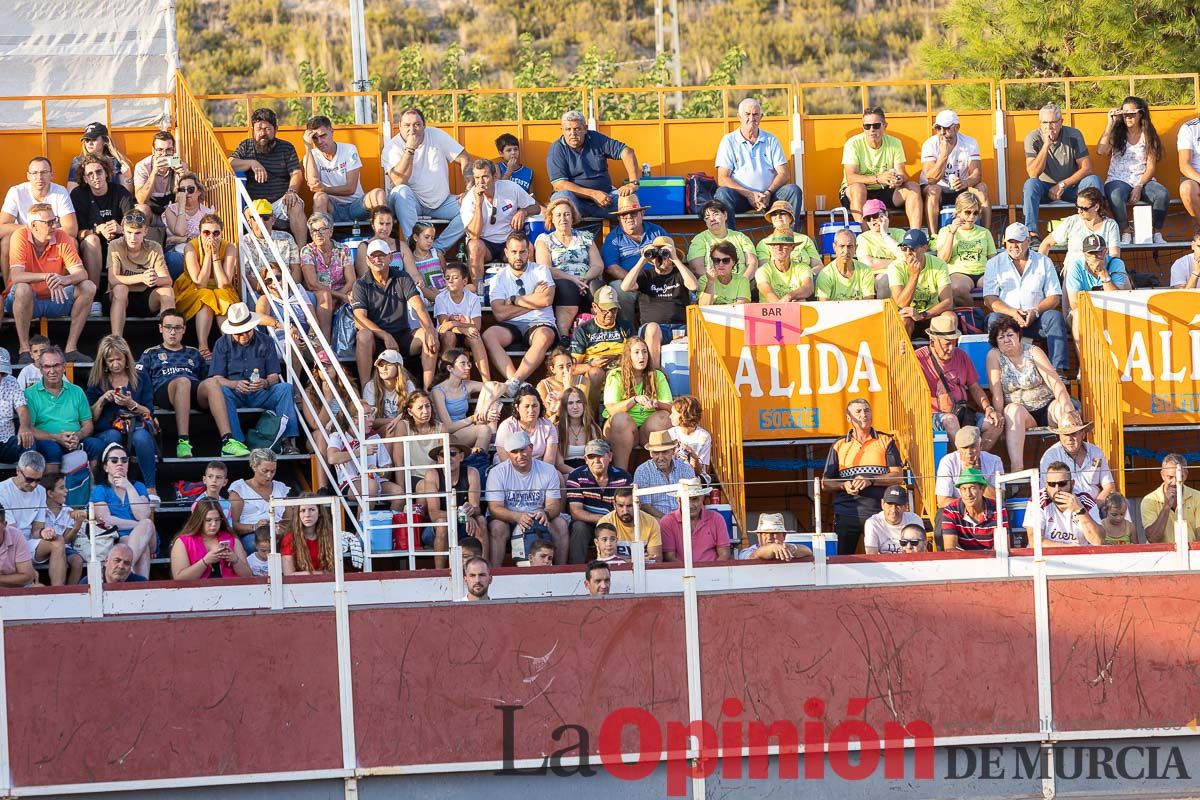 Quinta novillada Feria Taurina del Arroz en Calasparra (Marcos Linares, Diego Bastos y Tristán Barroso)