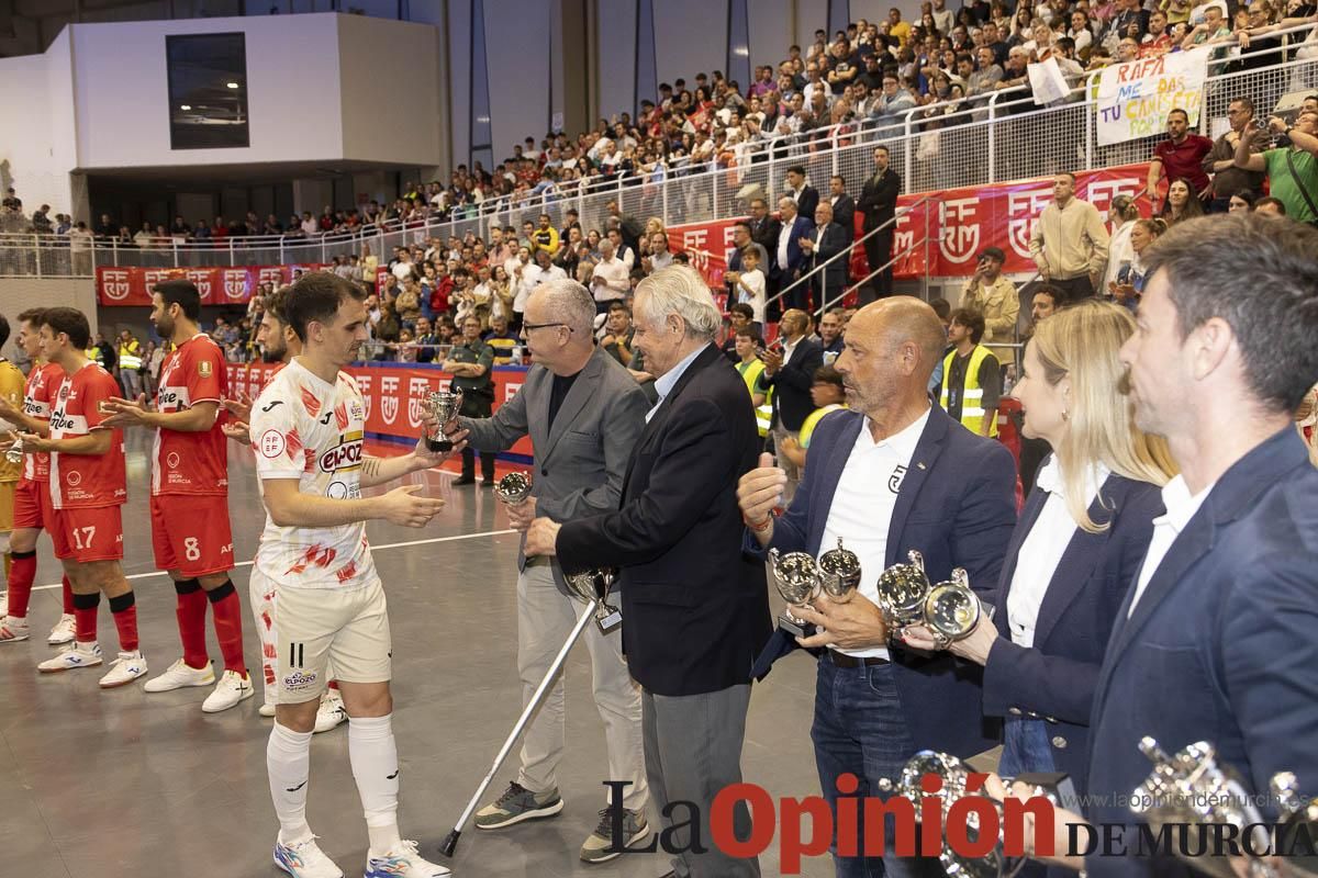 Así se vivió en Cehegín la final de la Copa Presidente de Fútbol Sala