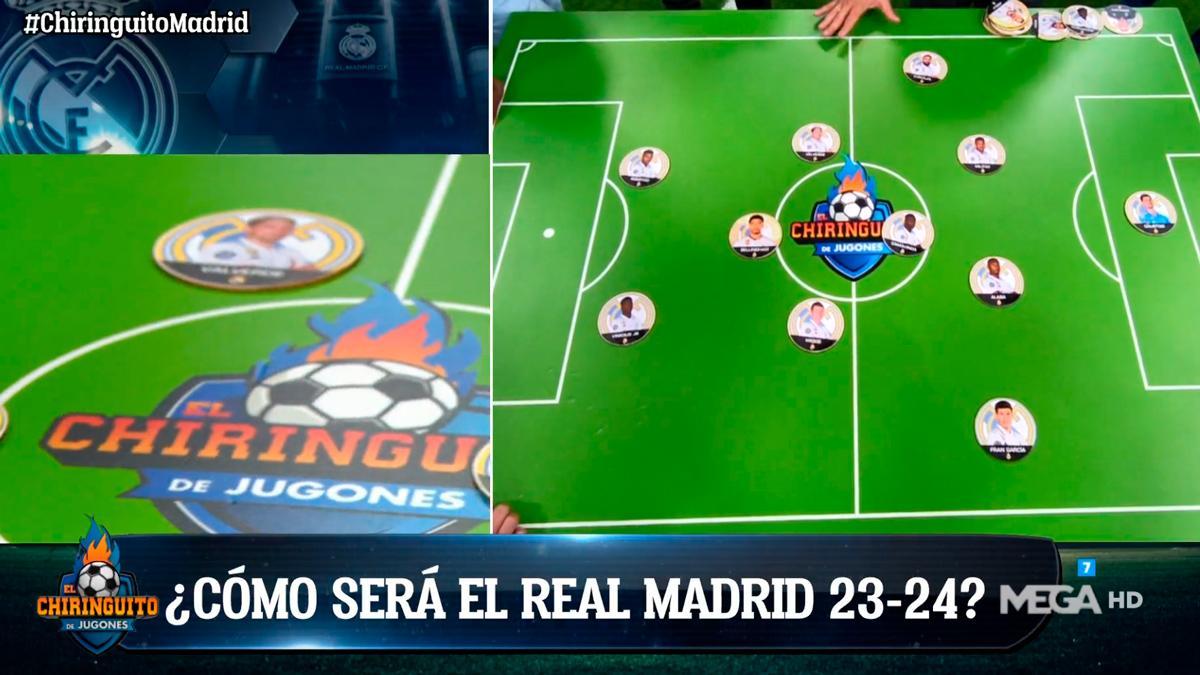 ¡El Chiringuito desvela el XI titular del Real Madrid para la próxima temporada! Hay alguna sorpresa...