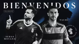 Directo | Presentación de Tachi y Sebas Moyano como nuevos jugadores del Real Zaragoza