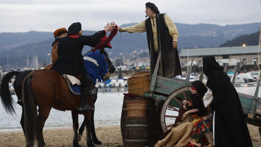 Baiona viaxa no tempo na súa Arribada máis tradicional