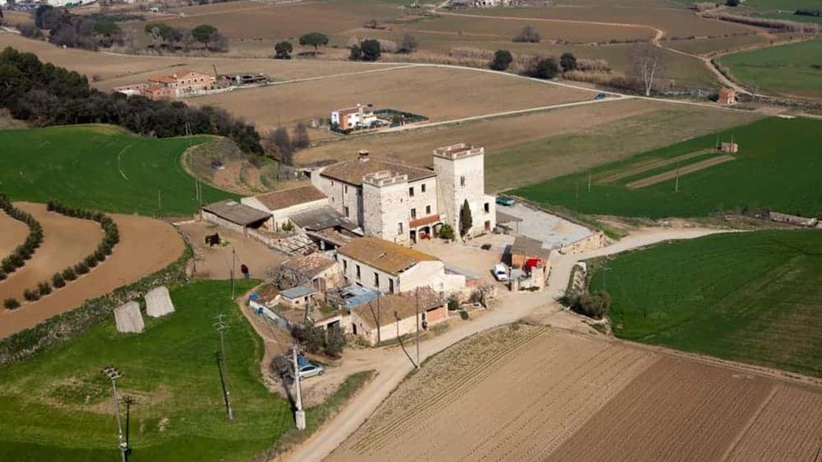 Vista aérea de Torre de Malla de Parets.