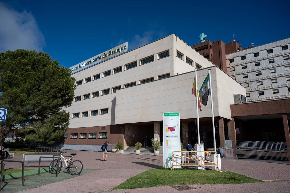 Hospital Universitario de Badajoz.