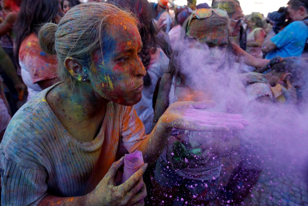 'Festival Monsoon Holi Madrid' en Madrid, España