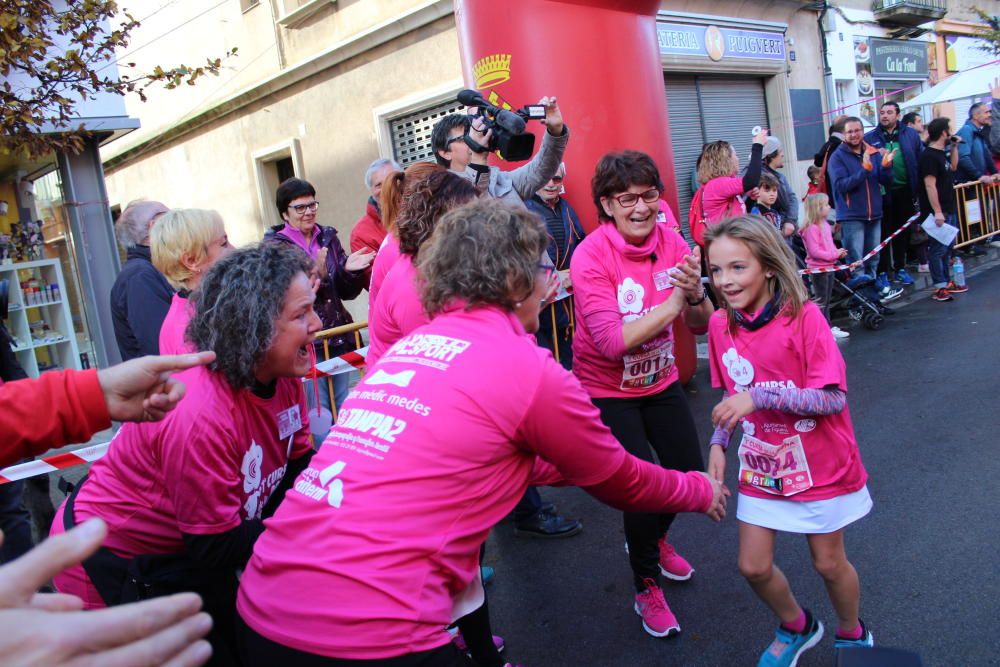 FOTOS de l''arribada de la Cursa de la Dona