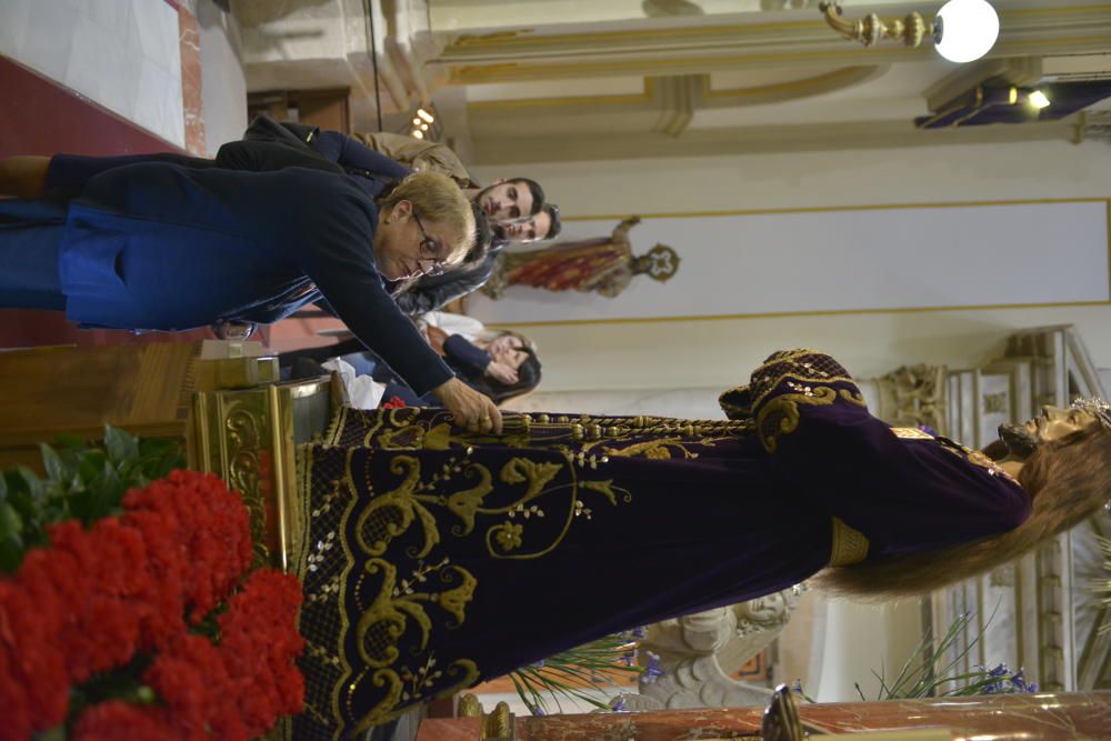 Besapié al Cristo de Medinaceli en San Juan