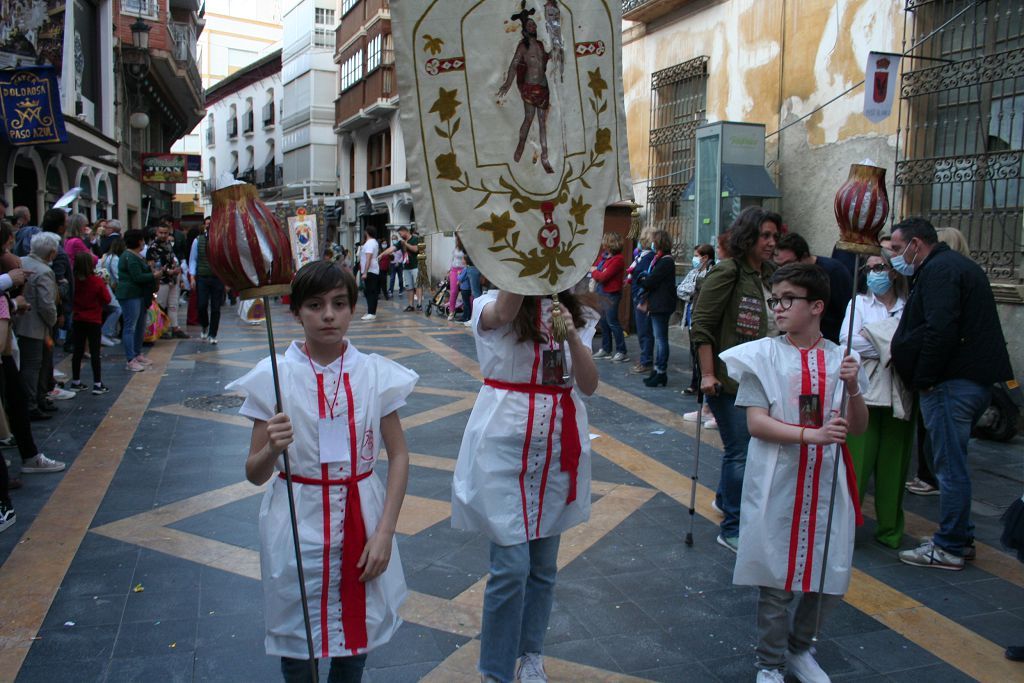 Procesión de papel en Lorca