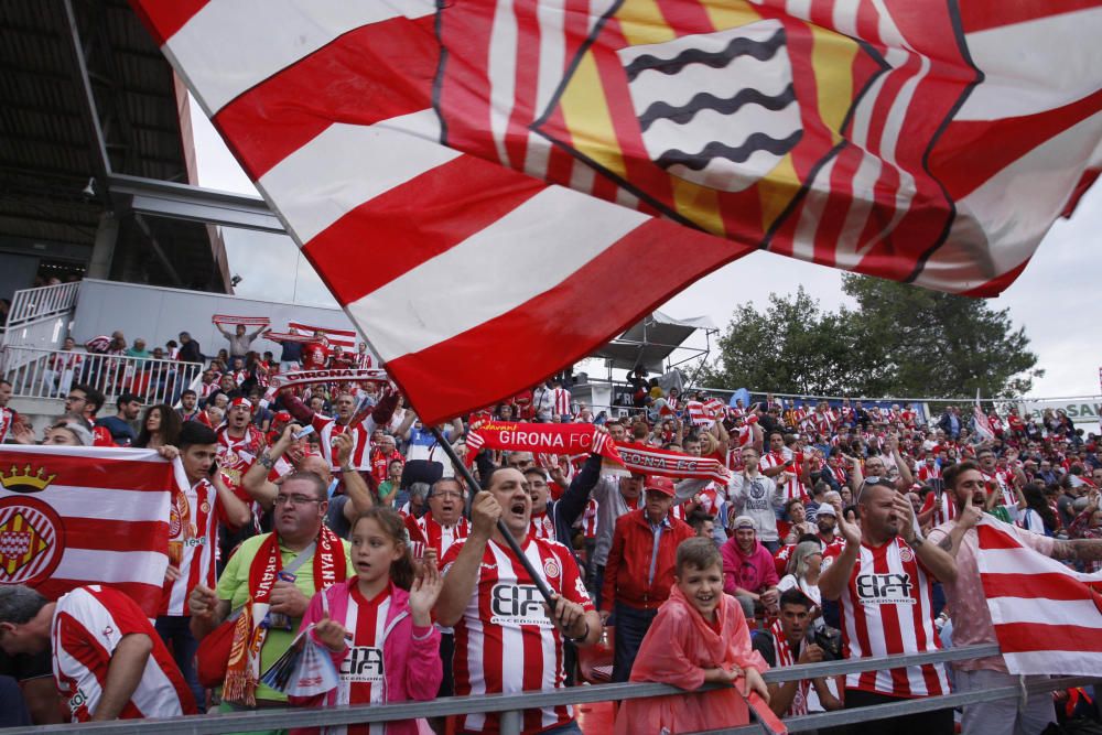 L'afició del Girona a Montilivi