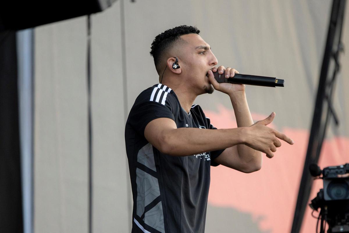 El cantante Morad en una imagen de archivo.