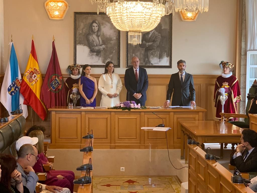 Pleno extraordinario de constitución da nova corporación municipal do Concello de Santiago