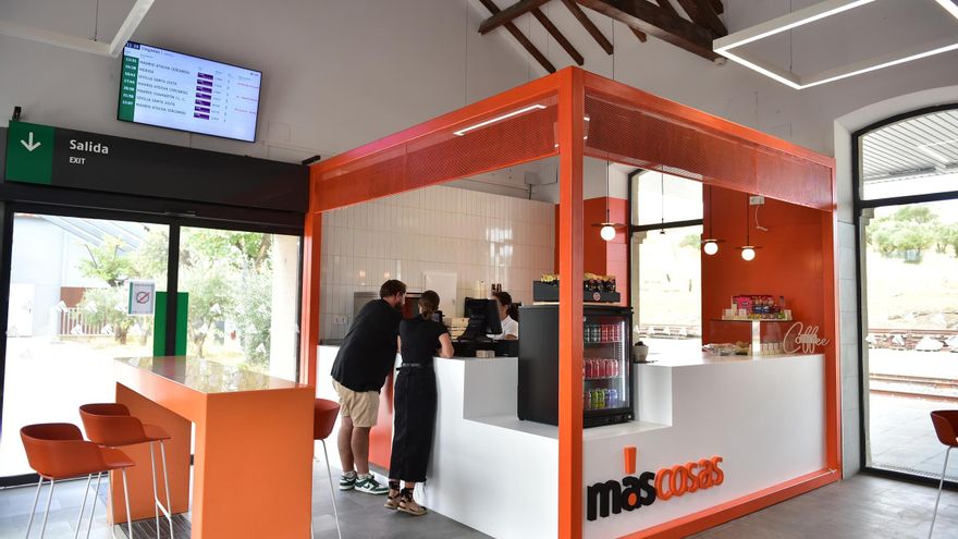 La estación de tren de Plasencia ya tiene cafetería