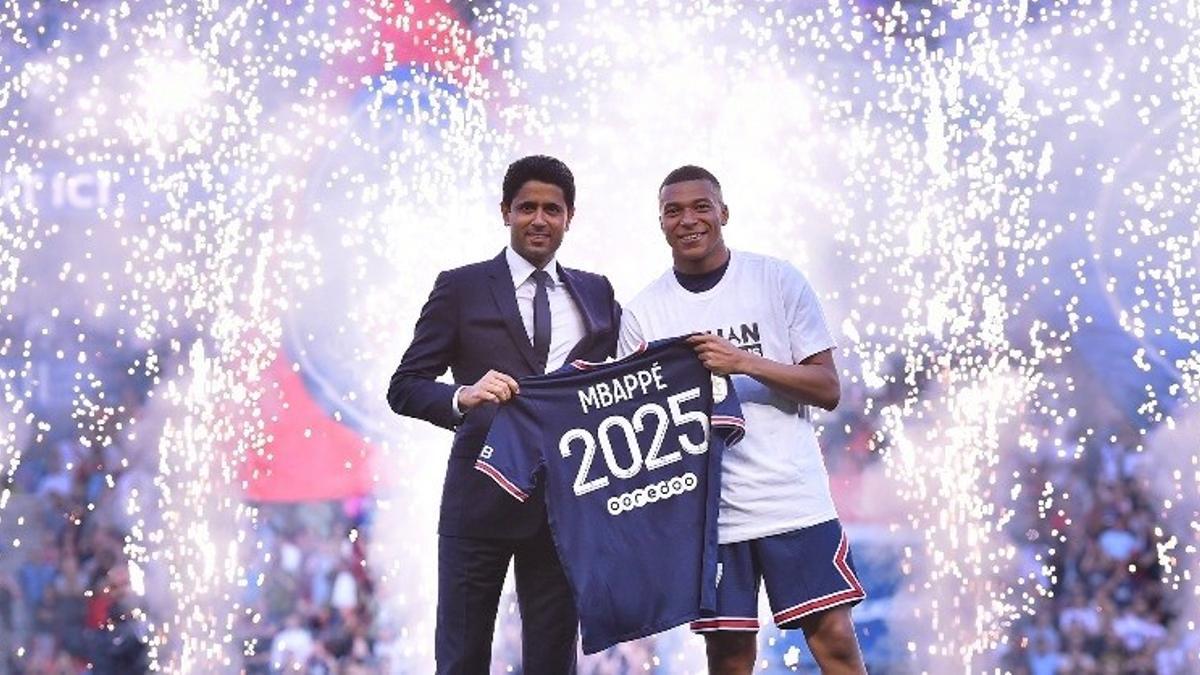 Kylian Mbappé renueva con el PSG.