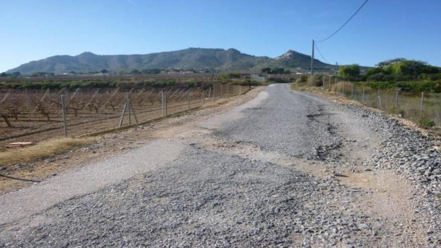 Aspe acondicionará varios caminos rurales para facilitar el acceso y mejorar la calidad de las vías