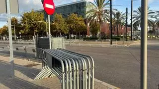 Estas son las vías que ya están cortadas al tráfico en València: todo listo para la Media Maratón 2026