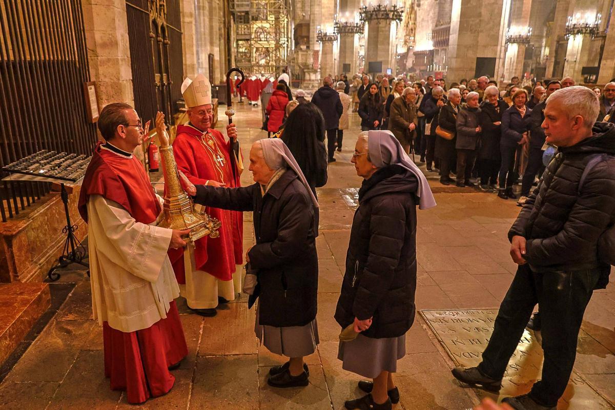 Misa festividad de Sant Sebastià en la Seu